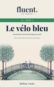 Cover of Le vélo bleu
